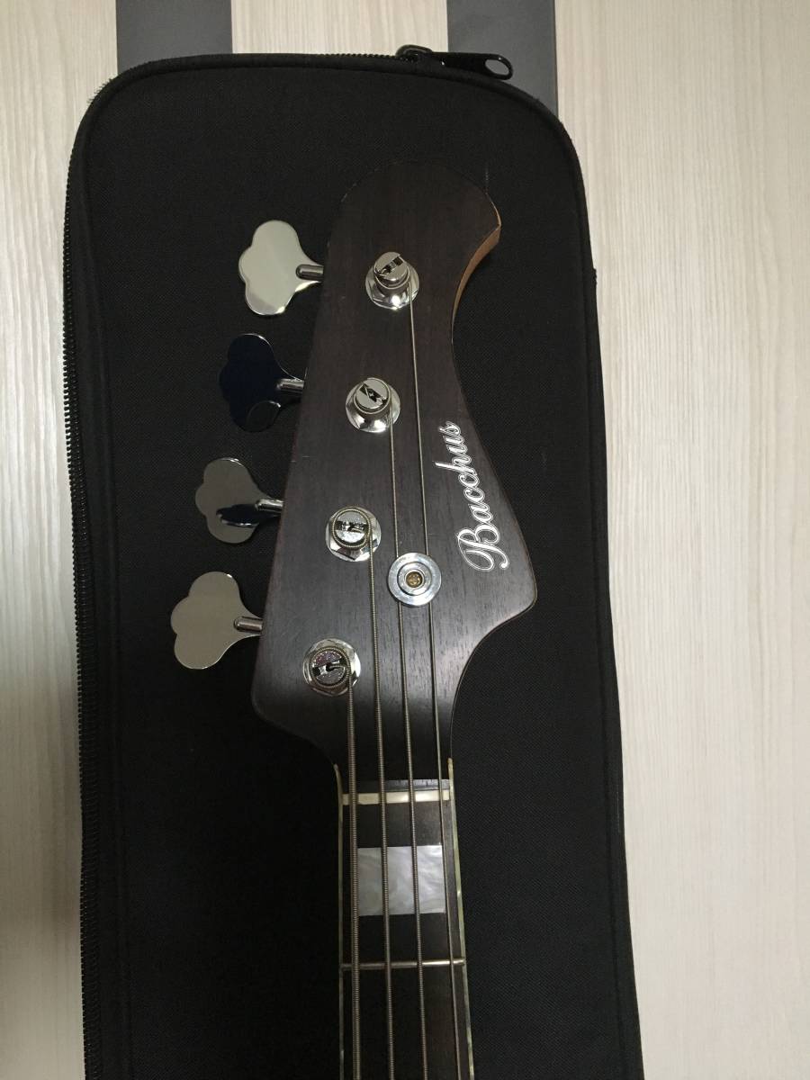 Bacchus Handmade Bass Series バッカス エレキベース ハンドメイド パッシブ 4弦 定価170 000円 その他 売買されたオークション情報 Yahooの商品情報をアーカイブ公開 オークファン Aucfan Com