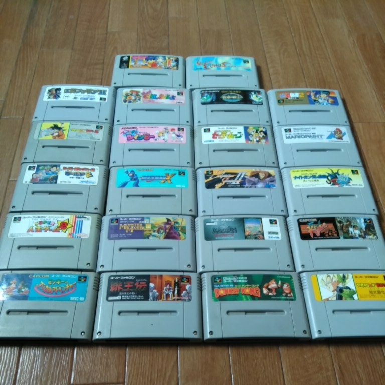 SFC】【スーパーファミコン】22点セット ロックマンX ゴエモン 