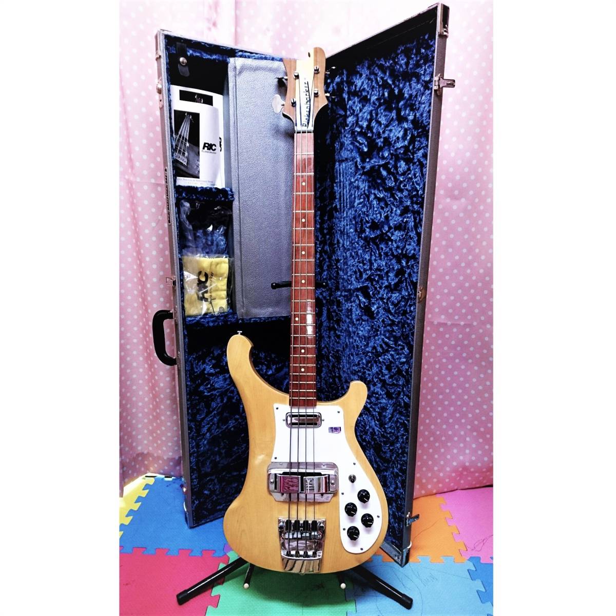 ☆1円~出品☆ RICKENBACKER リッケンバッカー 4001 C64 Maple Glo 