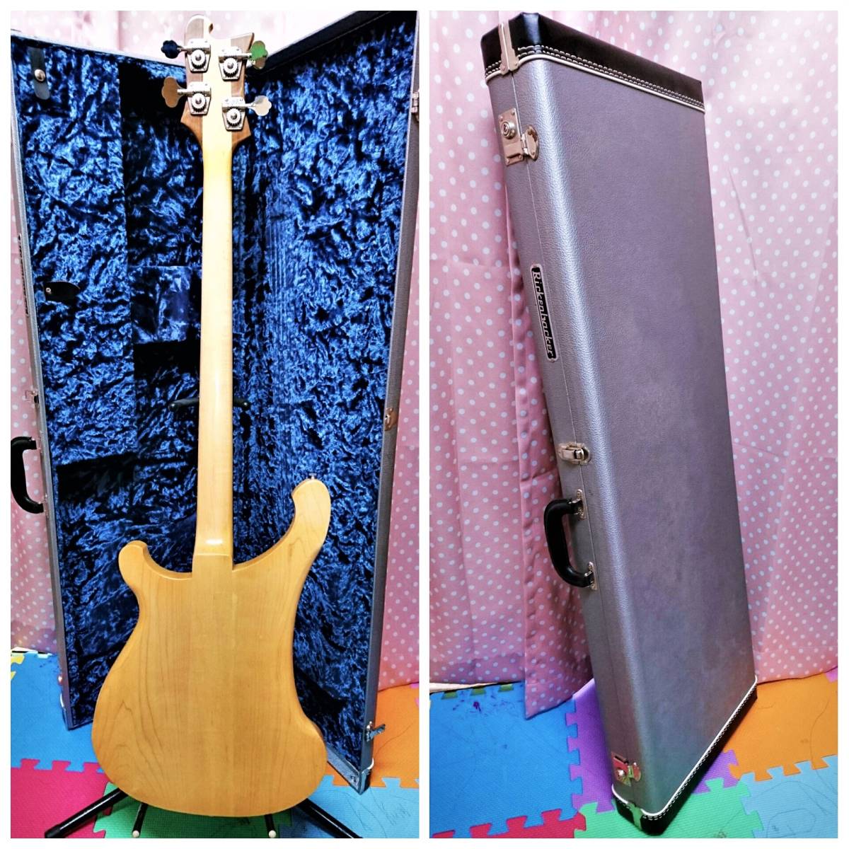 ☆1円~出品☆ RICKENBACKER リッケンバッカー 4001 C64 Maple Glo 
