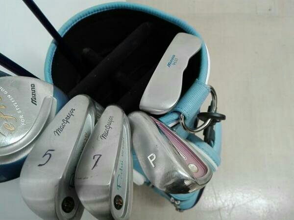 現状品 レディースゴルフクラブセット Callaway Mizuno 初心者向け
