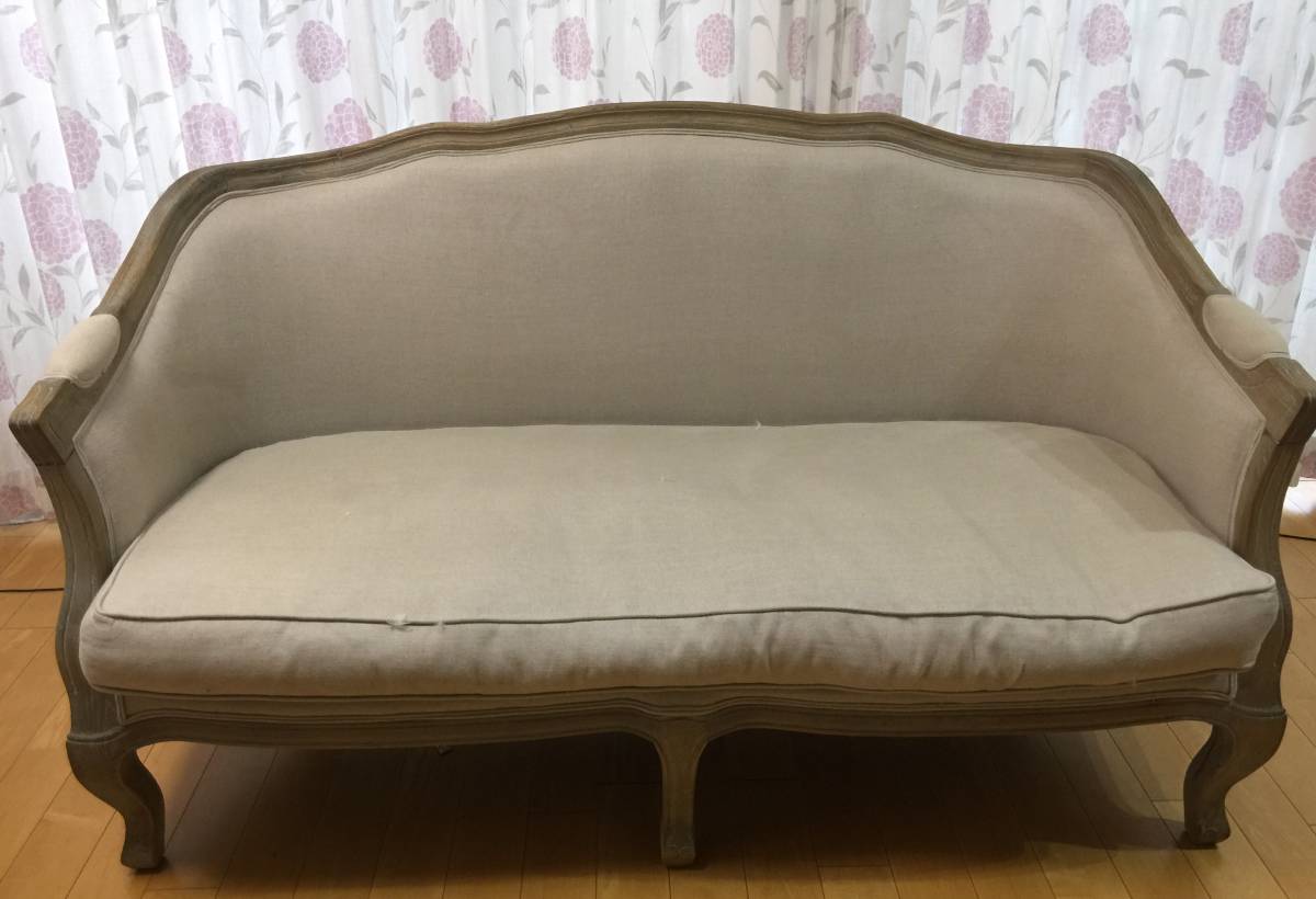 サラグレース SGDソファナチュラルAナチュラルリネン 中古 ローラ 