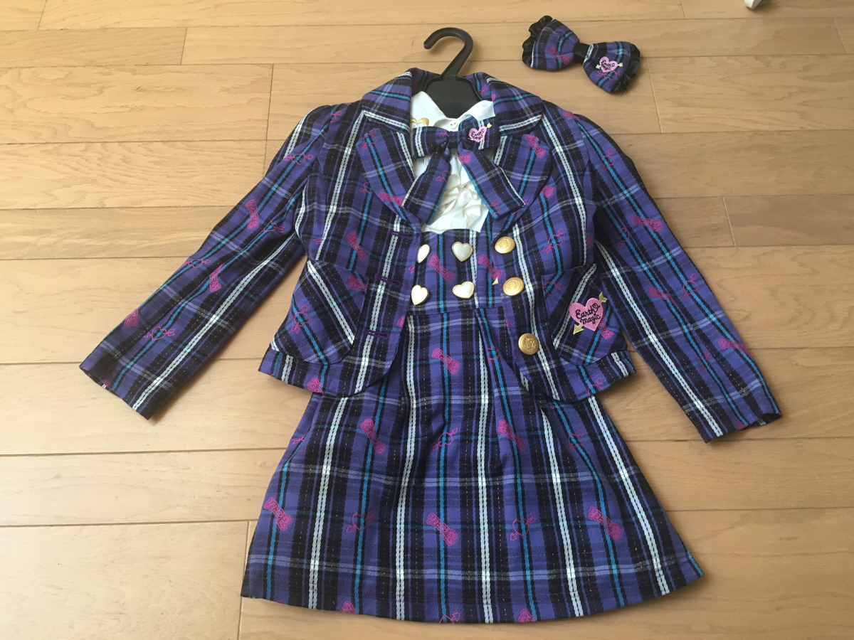 美品☆アースマジック☆フォーマルセット☆120(ジャケット、上着  