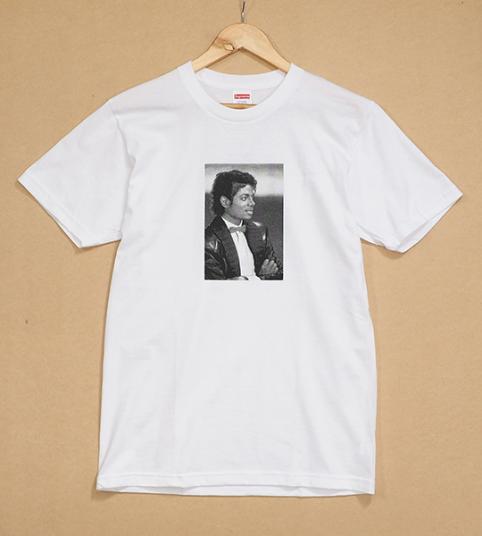 Supreme シュプリーム Michael Jackson Tee White Lサイズ マイケルジャクソン ティー 白 2017SS