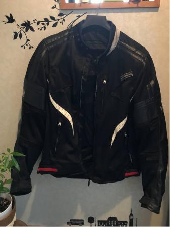 中古　HONDA RIDING GEAR ホンダ ライディングギア:フラッシュメッシュジャケット　黒_1