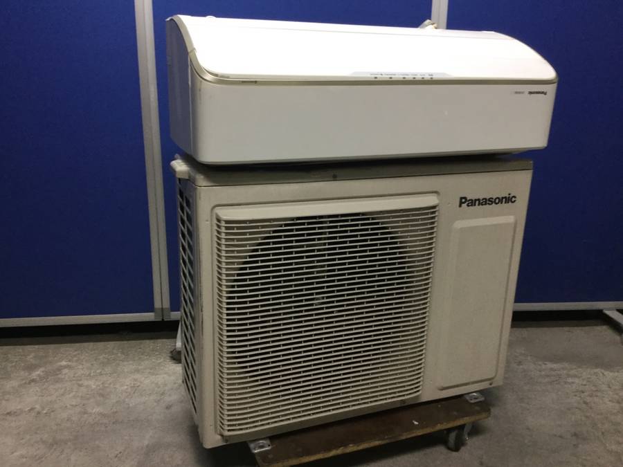 Panasonic CS-XS256C-W/CU-XS256C ルームエアコン＊ジャンク品(12畳