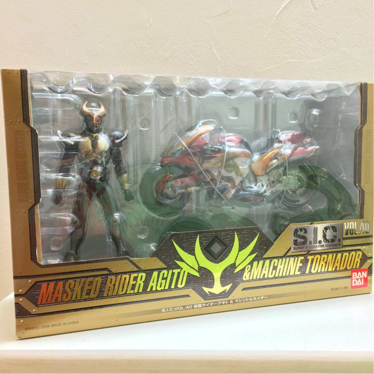 人気！☆未開封☆ S.I.C.VOL.40 仮面ライダーアギト&マシン