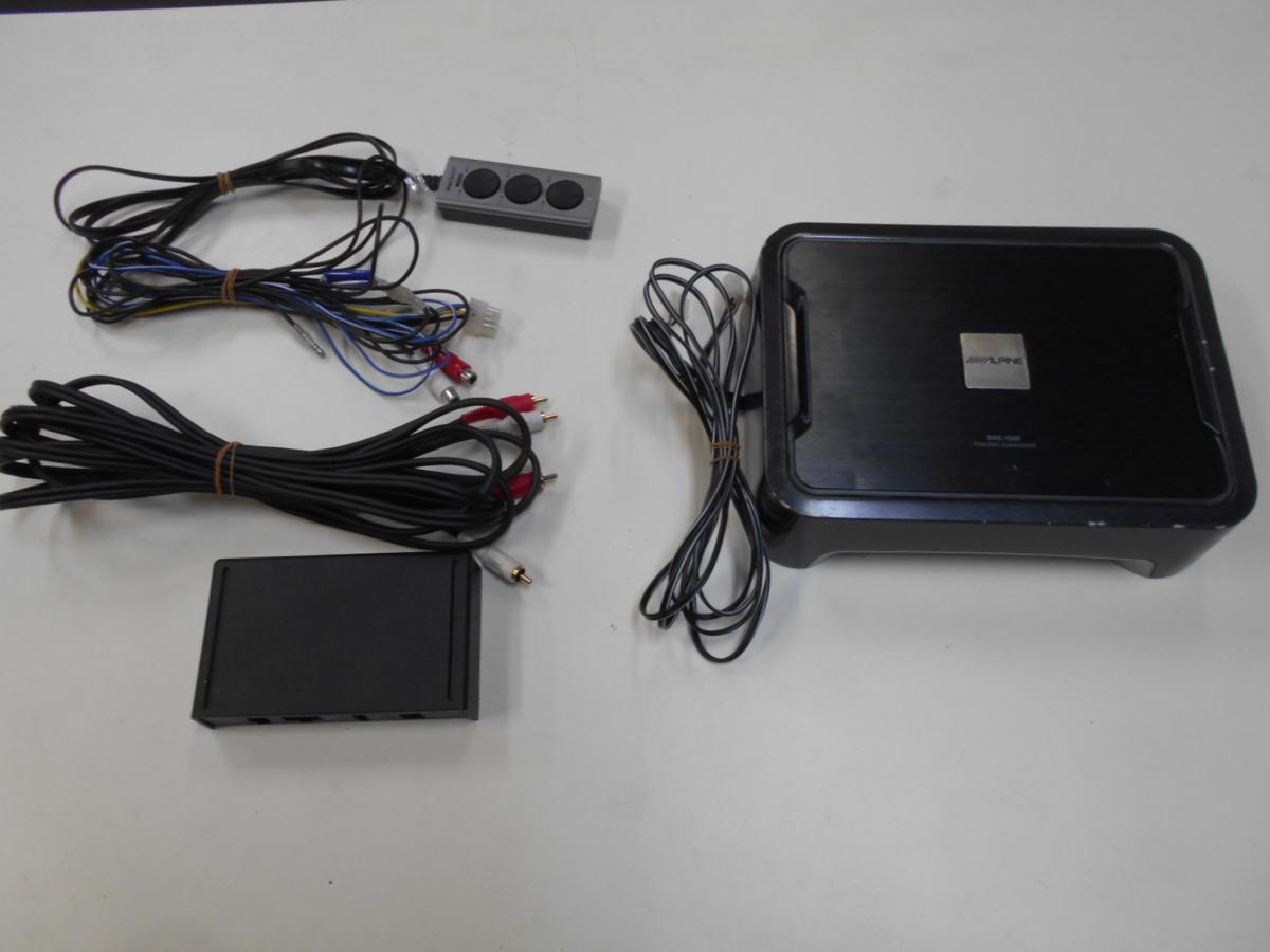 ALPINE パワードサブウーファー SWE-1500 ジャンク ALPINE アルパイン