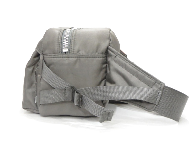 PORTER ポーター STUSSY ステューシー ウエストバッグ シルバー フォト 