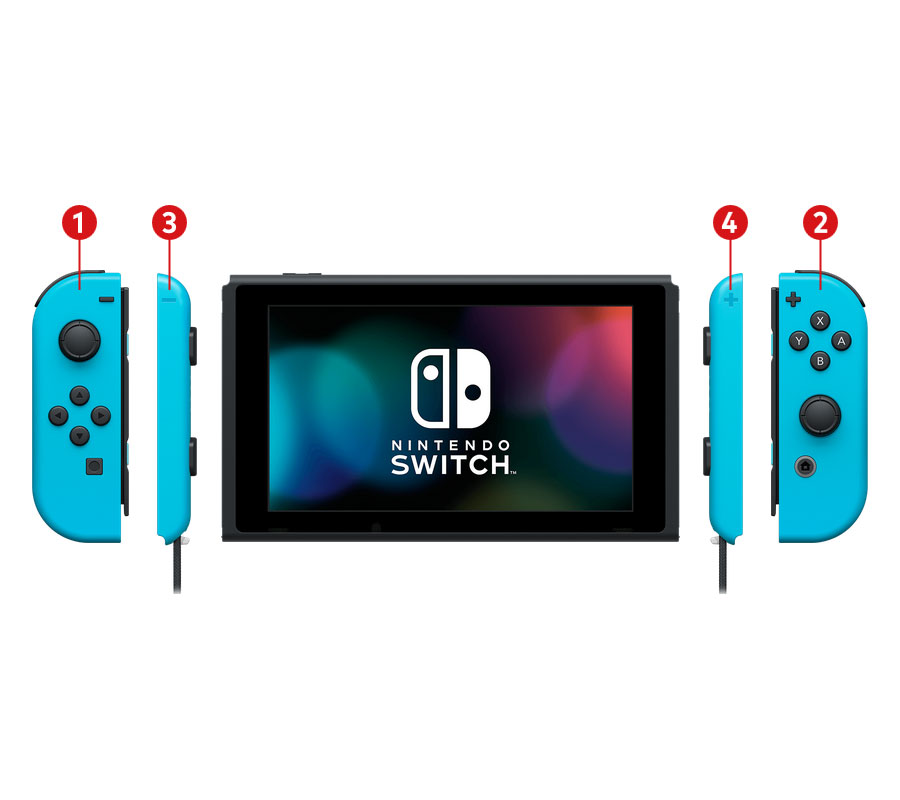 Nintendo Switch JOY-CON(L) ネオンブルー/(R) ネオ | Switch】Joy-Con