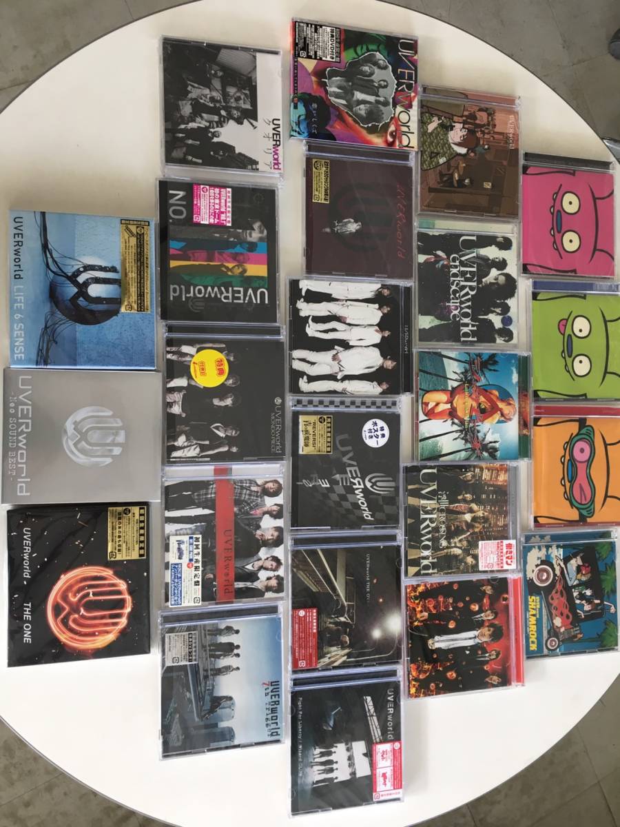 美品 UVERworld CD23枚&DVD2枚セット まとめ売り_1