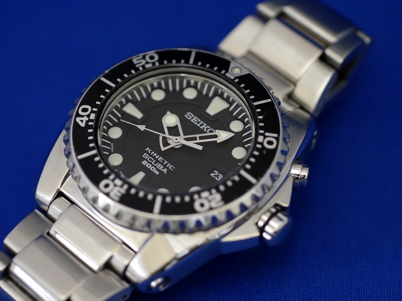 セイコー ジウジアーロ スクーバ キネティック 稼働 SEIKO SCUBA
