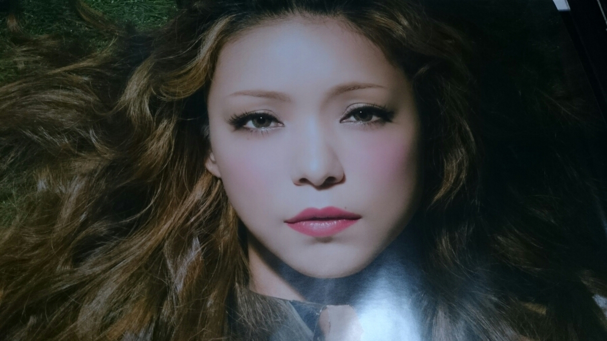 Q 新品 非売品 安室奈美恵 販促 告知 ポスター B2 Damage ダメージ