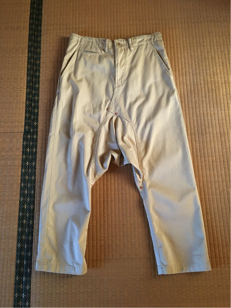 COMME des GARCONS コムデギャルソン GANRYU サルエルパンツ 希少