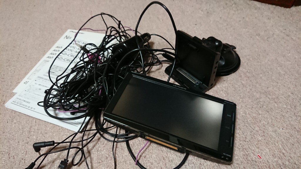 AVIC-MRP009 ポータブルナビ 中古美品 Pioneer carrozzeria 楽ナビ