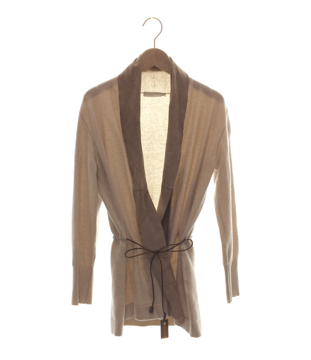 ファビアナフィリッピ SIZE 42 (M) 長袖 切替 カーディガン FABIANA FILIPPI レディース