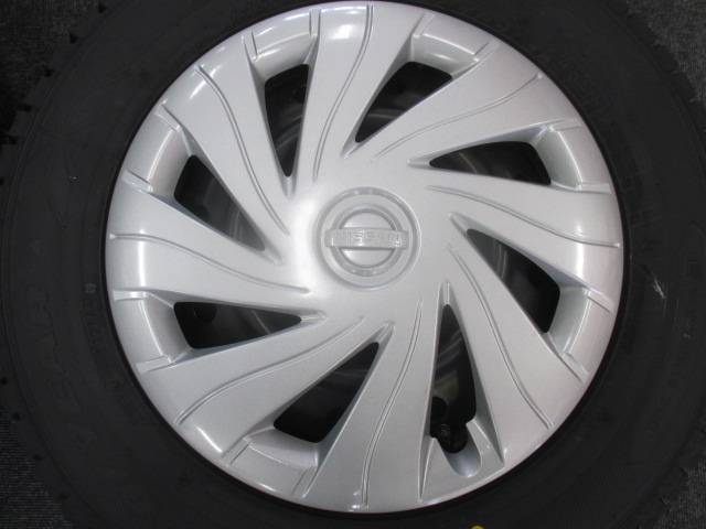 新品スタッドレスタイヤセット モコ 純正 グットイヤー アイスナビ6 145/80R13 145/80-13 2017年製造