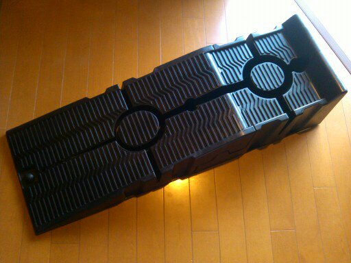 カースロープ 16.5cmアップ 分割式 未使用 オイル交換などに便利