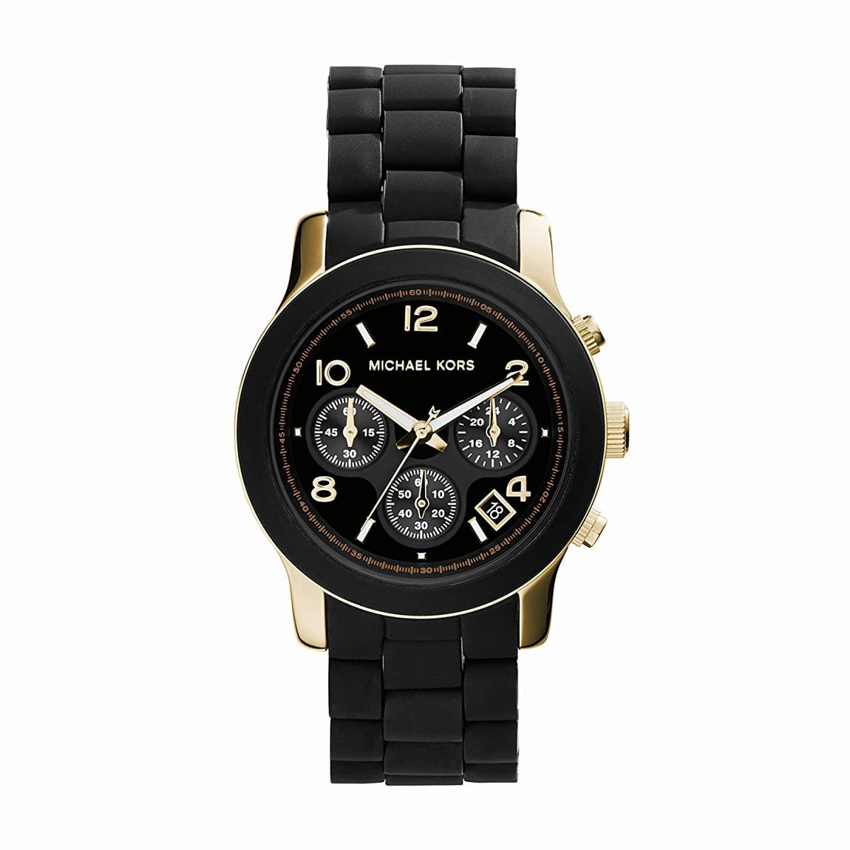 マイケルコース MICHAEL KORS MK5191 クロノグラフ ラバーベルト レディース腕時計 女性用 新品