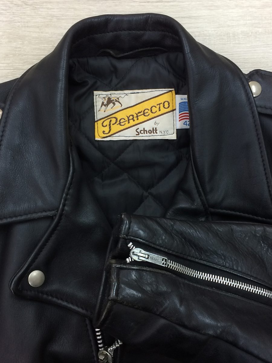 ダブルライダースジャケット schott 42の通販 | ダブルライダース