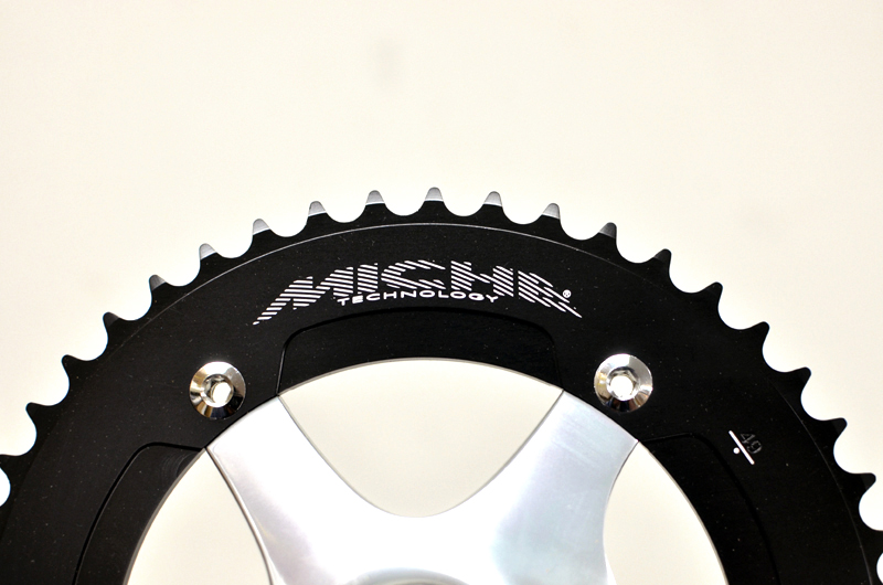 MICHE ミケ PISTARD 2.0 クランクセット 165mm 49T シルバー ピスト