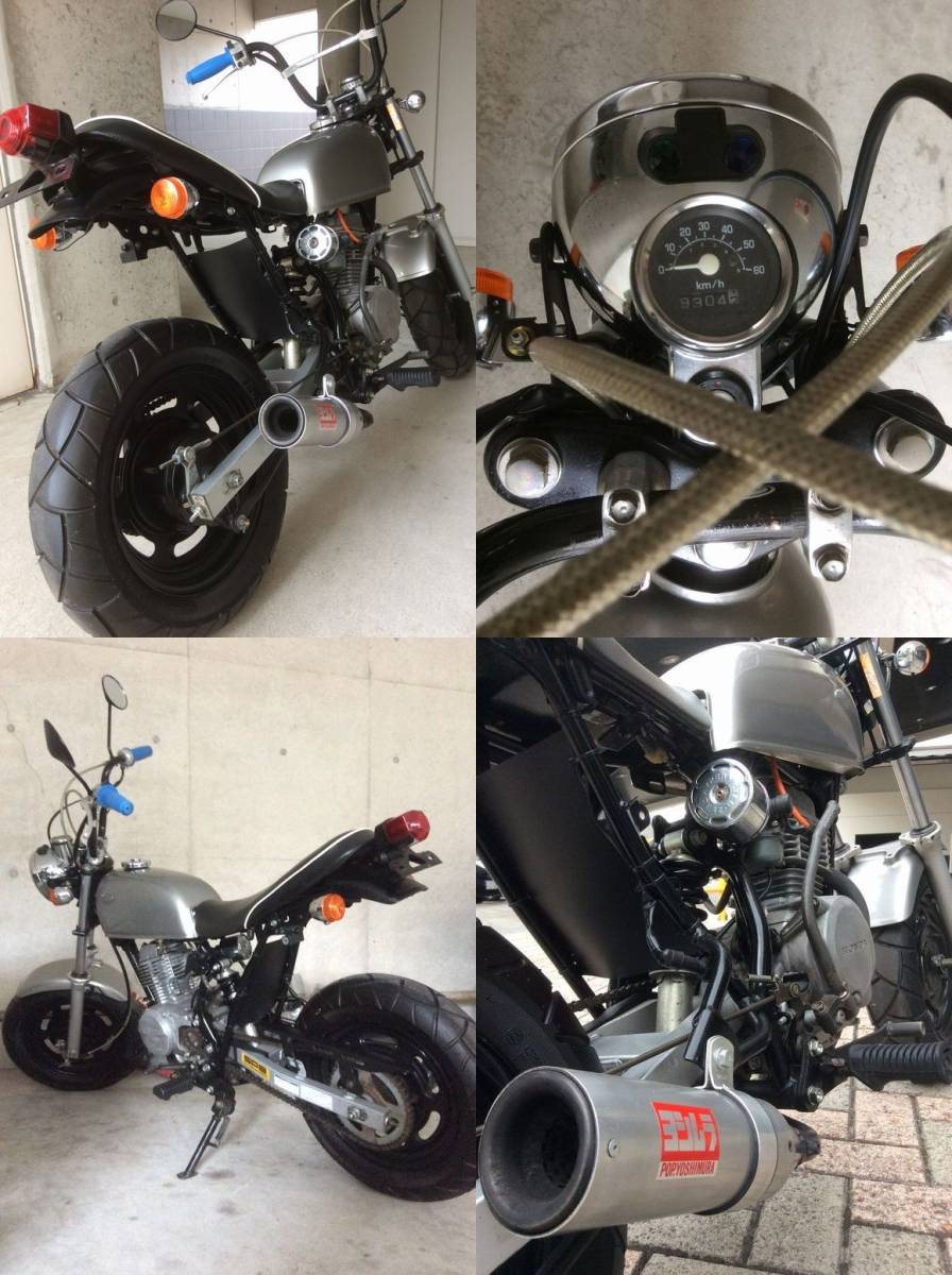 ★処分 HONDA ホンダ APE エイプ50 中古 AC16 屋内保管 ！ 実動 書類有り ★ APE モンキー スーパーカブ　旧車☆ ボア UPキット他 オマケ有_2