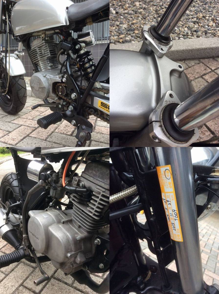 ★処分 HONDA ホンダ APE エイプ50 中古 AC16 屋内保管 ！ 実動 書類有り ★ APE モンキー スーパーカブ　旧車☆ ボア UPキット他 オマケ有_3
