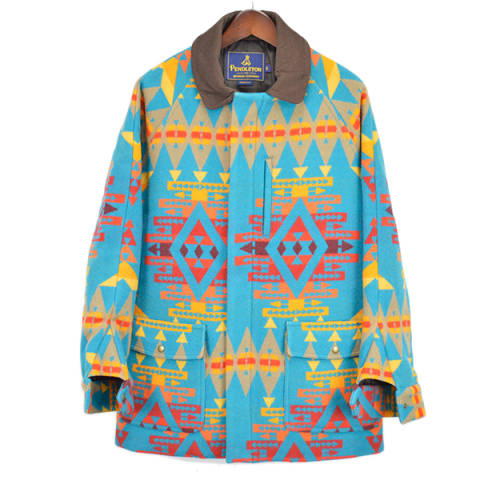 PENDLETON(ペンドルトン)×OPENING CEREMONY　ネイティブ柄ウールコットンフルジップジャケット