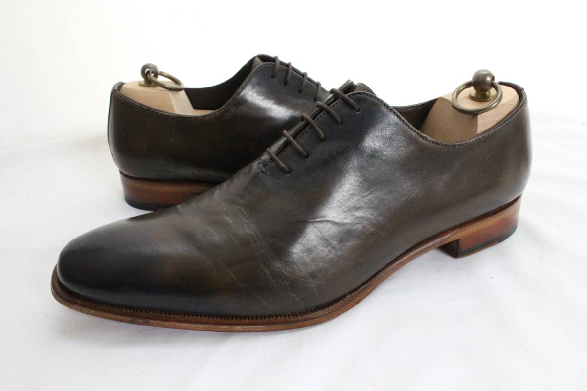 伊勢丹メンズ×DI LUIGI ホールカット 内羽根 シューズ イタリア製 6 別注 24.5 大塚製靴