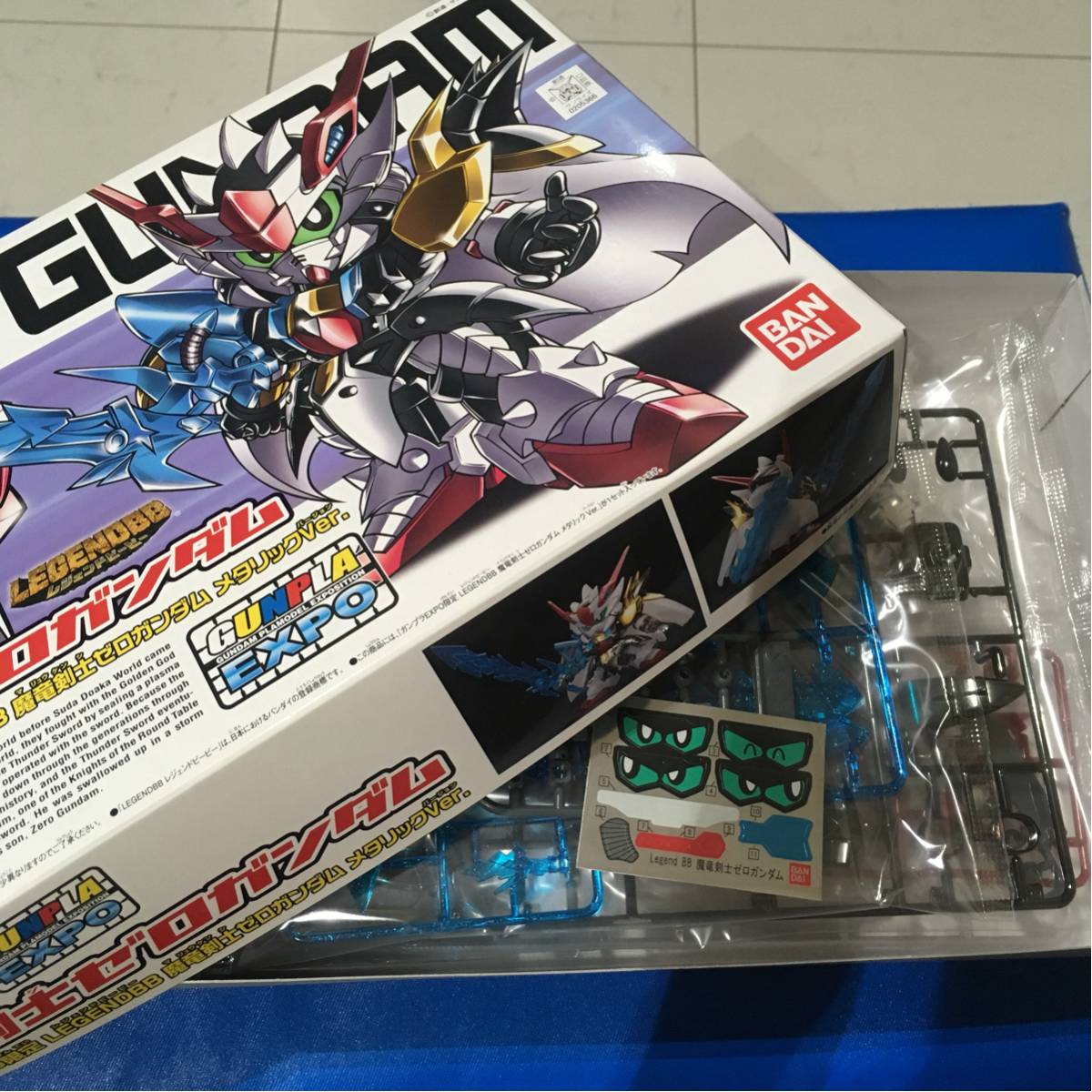ガンプラEXPO限定 LEGEND BB 魔竜剣士ゼロガンダムメタリックVer. 魔竜