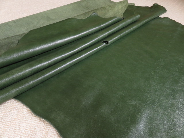 SALE★半裁★グリーン　弱しぼ♪８