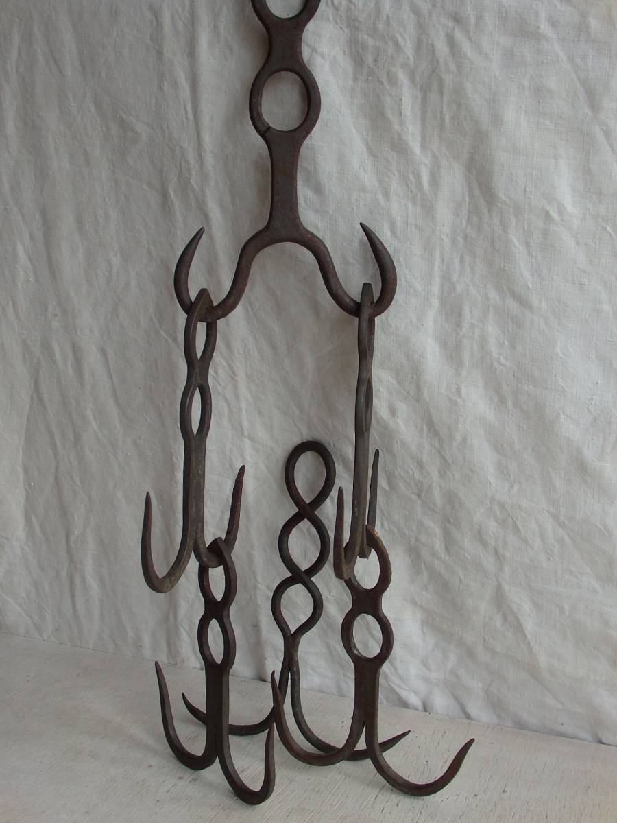 Meat Hook｜ミートフック フランスアンティーク ミートフック 6個
