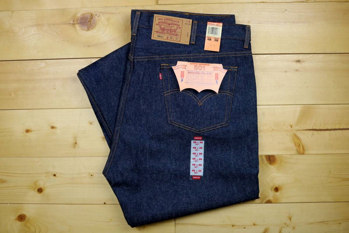 希少サイズw48 デッドストック USA製 LEVI