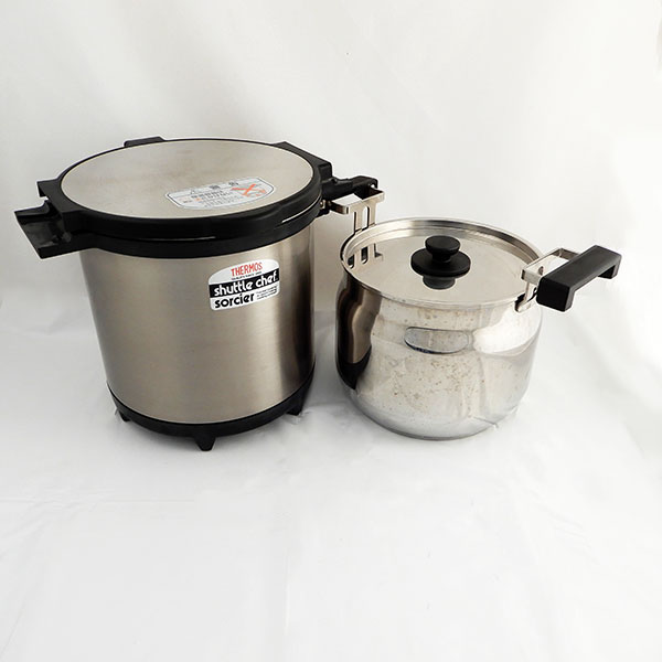 THERMOS/サーモス◆シャトル シェフ ソルシエ/shuttle chef sorcier KPL-4500 4.5L QUALITY SINCE 1904 真空保温調理器 [M060]