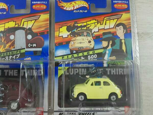 未開封品 ホットウィール Hot Wheels キャラウィール ルパン三世