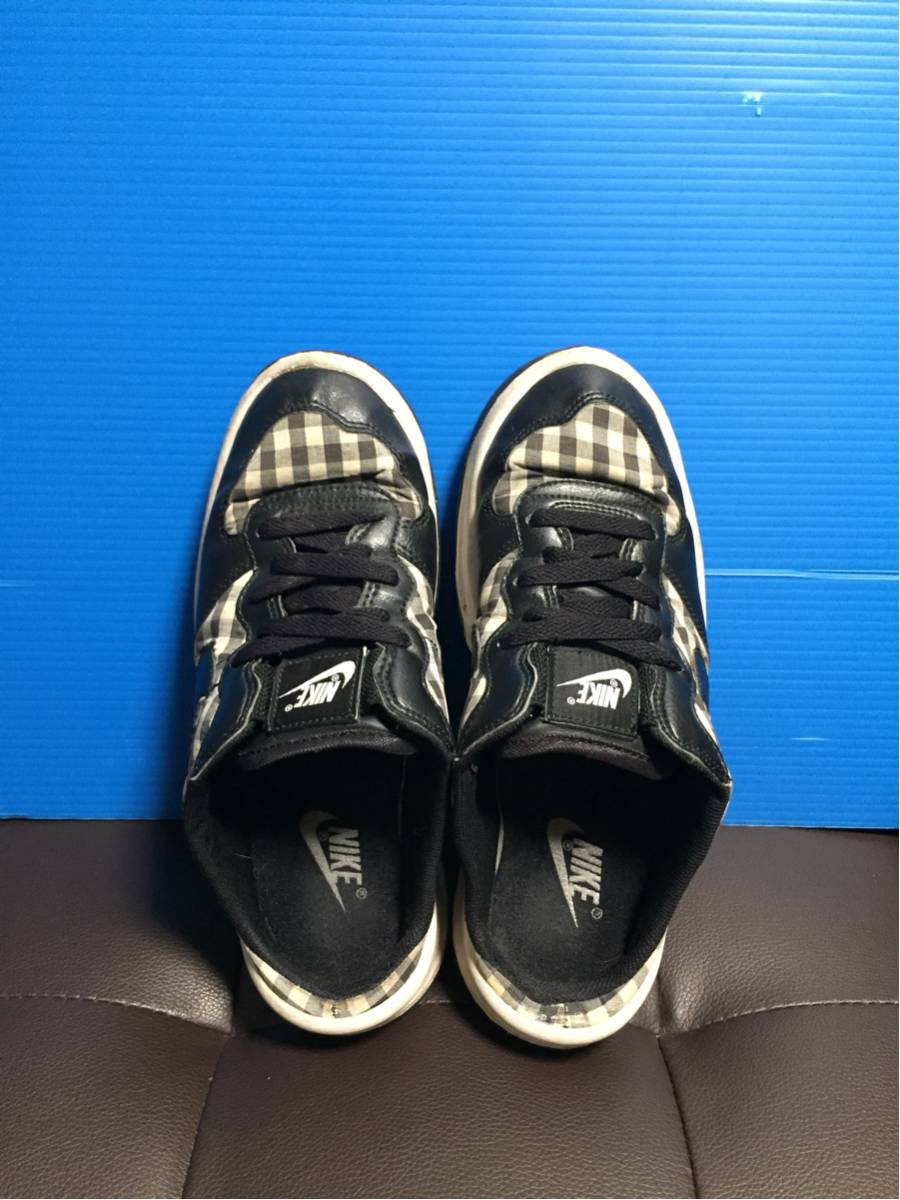 希少モデル チェック柄 ナイキ クロッグ スニーカー A83 日本サイズ 24センチ
