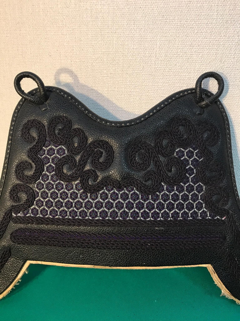 【1円スタート】剣道 防具 胸 パーツ 二重亀甲※糸3色 在庫一掃セール 新品未使用長期保管品 #17