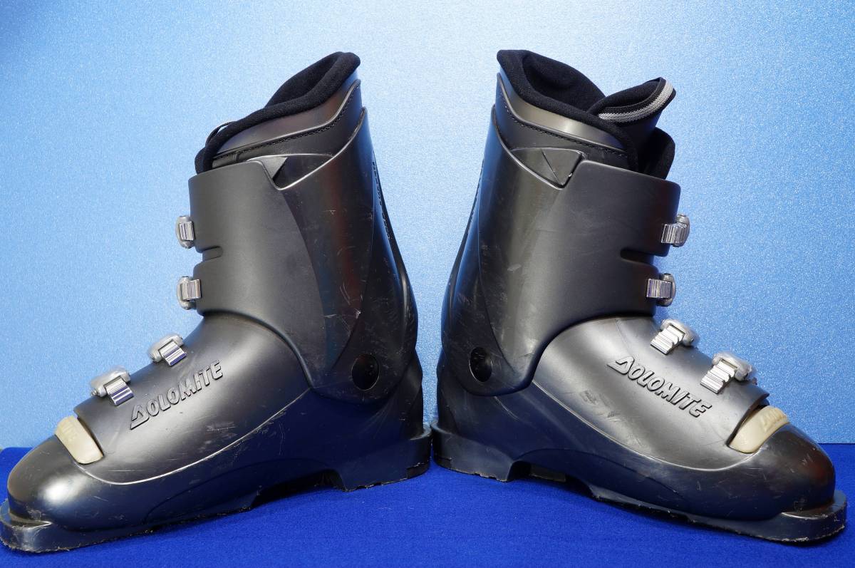 [USED/美品] DOLOMITE ドロミテ Jr用 スキー ブーツ DS1.2　色:グレー SIZE: 26 [ヤフネコ]管56
