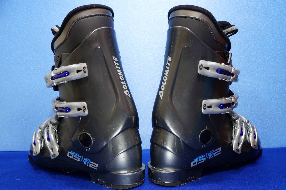 [USED/美品] DOLOMITE ドロミテ Jr用 スキー ブーツ DS1.2　色:グレー SIZE: 26 [ヤフネコ]管56