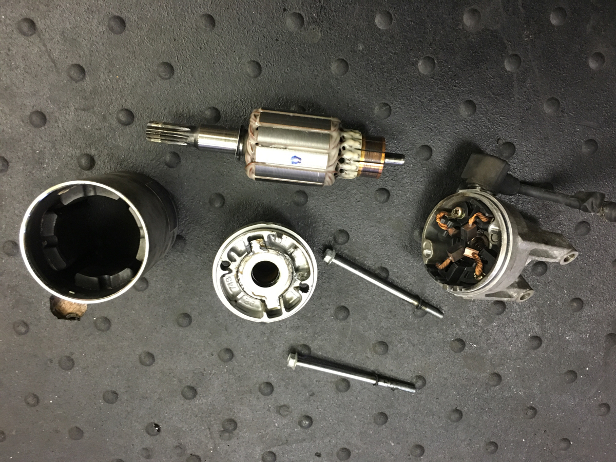 スズキ GSX400 インパルス GK79A 動作確認済 セルモーター スターター