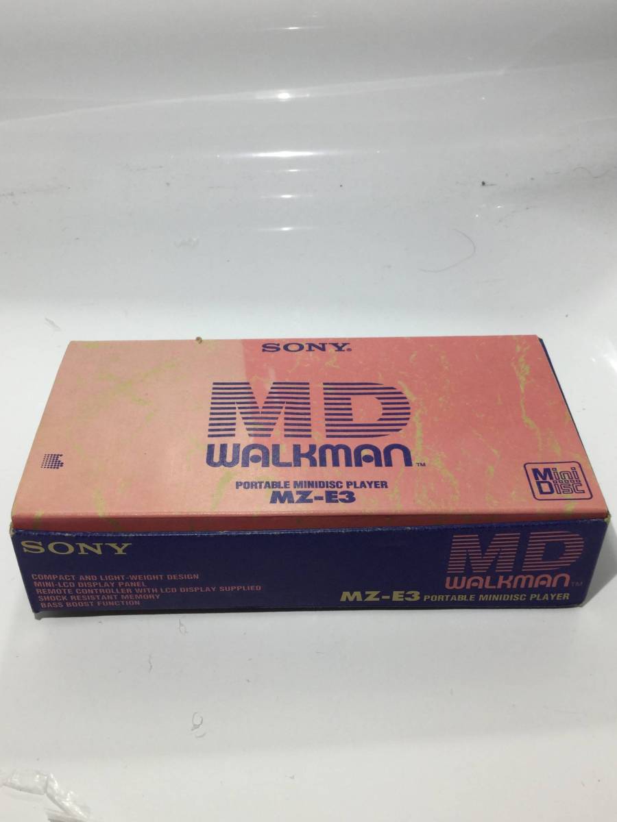 【美品】SONY MDプレイヤー　MZ-E3
