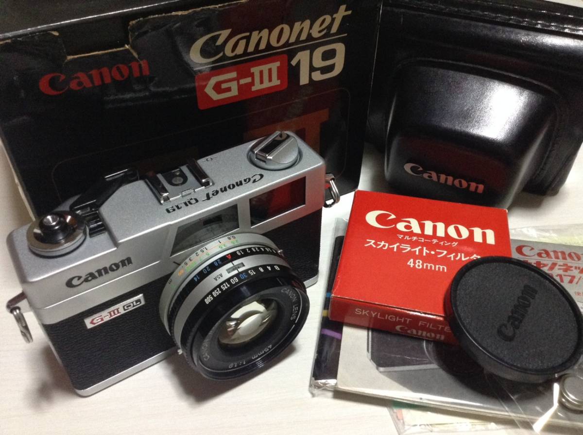 QL19 Canon キャノネット Canonet 45mm - SE カメラ キャノン レンズ
