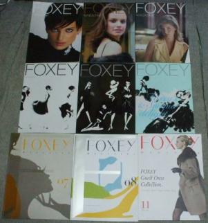 P6106☆ファッションカタログ FOXEY MAGAZINE No.1～21+2冊の21冊セット