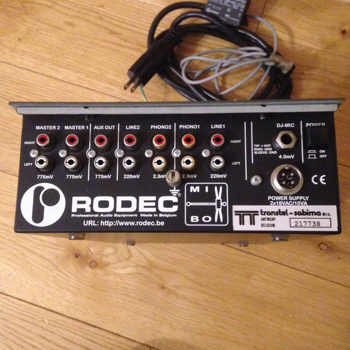 RODEC 2ch DJミキサー MIX BOX 【公式通販】