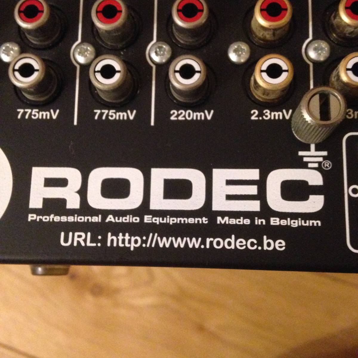 激レア RODEC 2ch DJミキサー MIX BOX RODEC MIXBOX 2CH DJ Mixer DJ