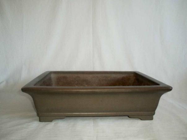 ●時代乗り抜群・「斎田(三峰)」外縁下帯段足長方鉢13号●