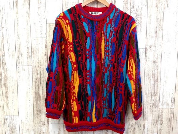 ワンピース 9301☆mogs オーストラリア マルチニット COOGI S