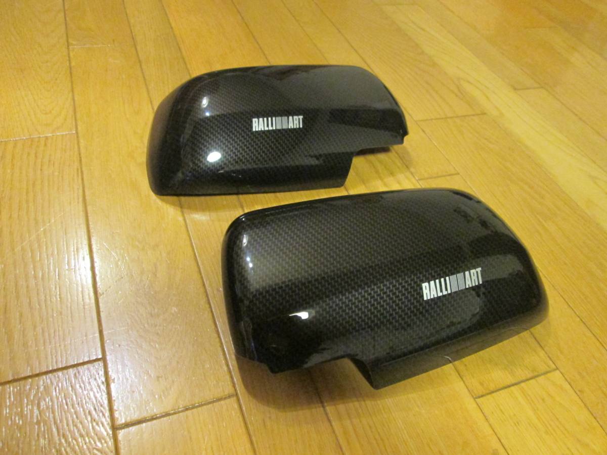 三菱ランサーエボリューションＸ（エボテン）用　ラリアート　ドアミラーカバー RAY69018 (RALLIART)　【送料込み】