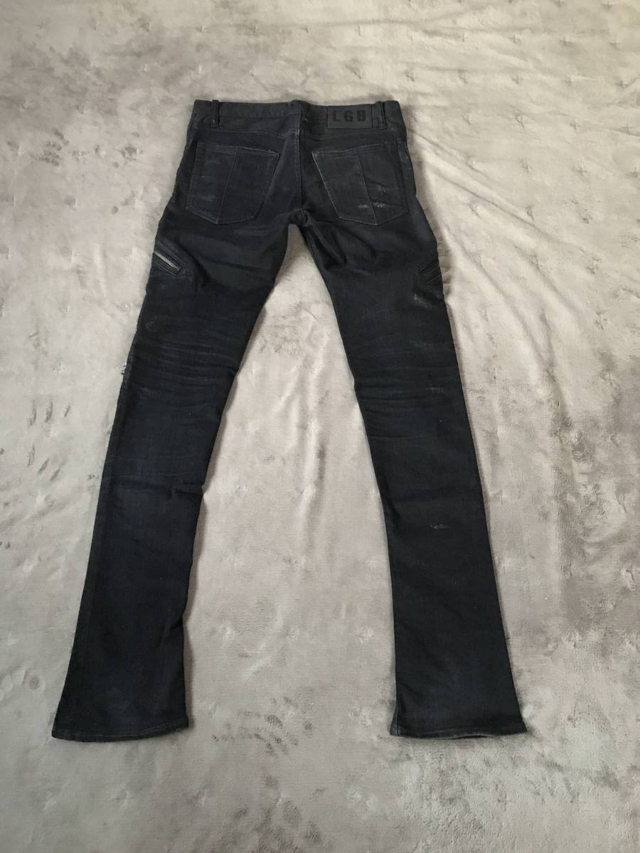 LGB S-WOLF デニム クラッシュ コーティング 加工 ルグランブルー ifsixwasnine L.G.B kmrii