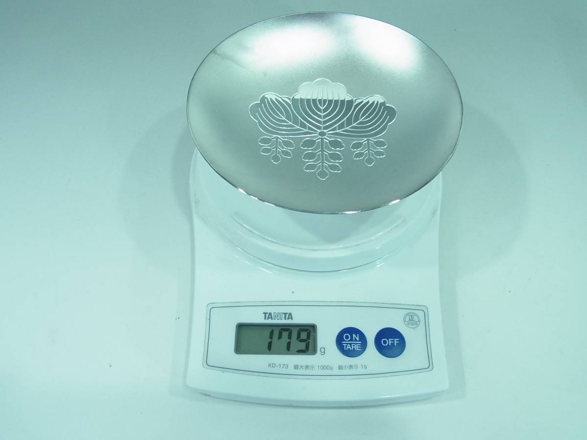 銀杯 内閣総理大臣贈 値下げ！内閣総理大臣 銀杯 直径約10cm 銀杯 内閣